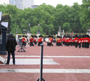 Impressionen Wachwechsel Buckingham Palast