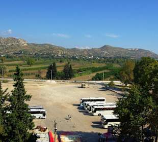 Aspendos An/Abfahrt Landschaft