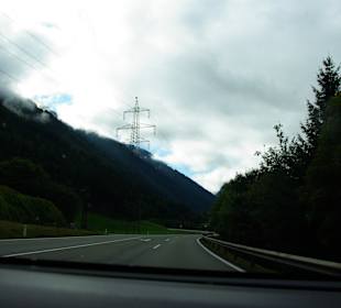 Die Auffahrt