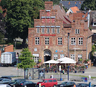 Blick auf die Terrasse