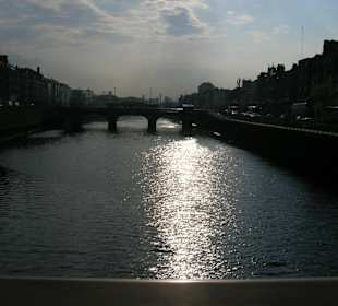 La Liffey controluce
