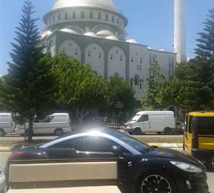 Moschee in Side am Samstags Basar