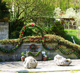 Egloffstein zweiter Osterbrunnen