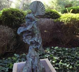 Miro im Park Marivent, Mallorca