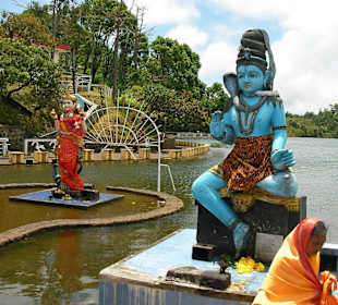 Opfergaben am Grand Bassin