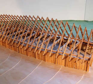 Nachbau eines Hauses im Küstenmuseum