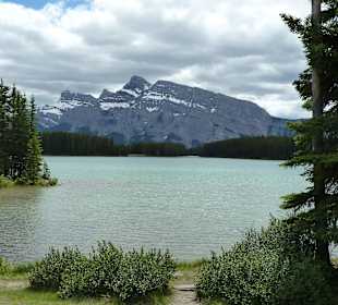 Two Jack Lake beim Lake Minnewanka
