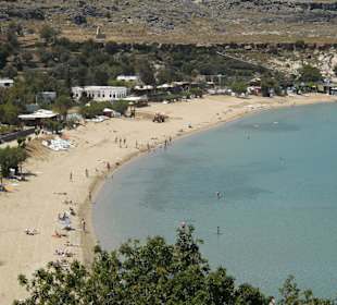 Blick auf den Hauptstrand