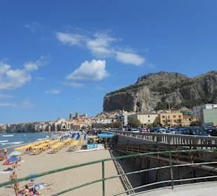 Strand in Cefalu