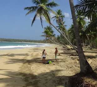 Strand der Laguna del Limon