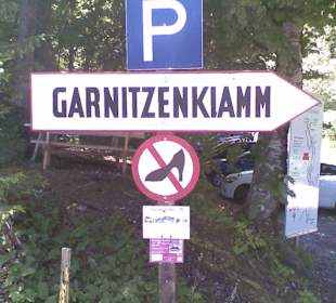 Sehenswerte Klamm, mittelschwierig