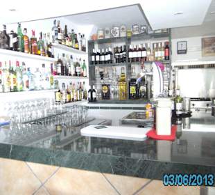 Kleine Theke, leckere Getränke