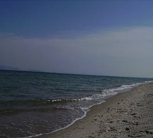 Langer Sand-Strand von Tigaki