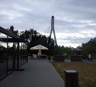 Widok ze Stacji Balon na Most Świętokrzyski