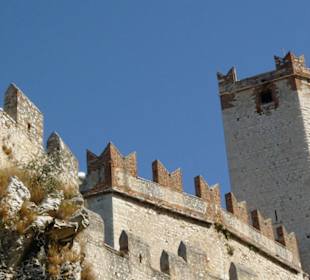 Aussenansicht v. Castello di Malcesine