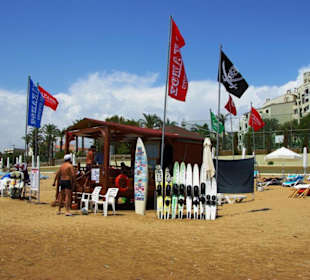 Vom Sunrise Richtung Kumköy-Evrenseki am Strand