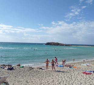 Der bester Strand des Ortes Agia Napa