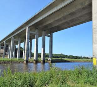Impressionen von der Huntebrücke