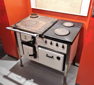 Historischer Herd in der Abteilung Stadtgeschichte