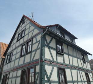 Bei einem Bummel durch die Altstadt von Steinau