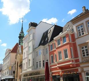 Geschäftsstraße Holm