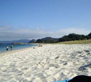 Impresionante la playa de Rodas