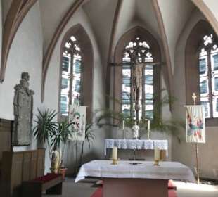 In der Dreifaltigkeitskirche von Aschach