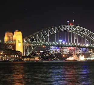 Harbour Bridge bei Nacht