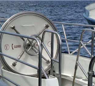 Und das ist die Luke auf der anderen Seite