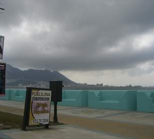 Aussicht von der Zufahrtstraße aus