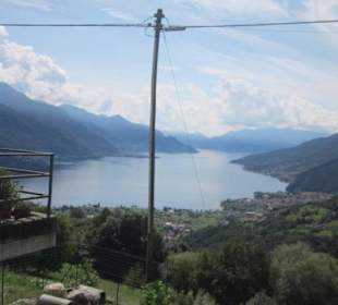 Peglio, Blick auf den See