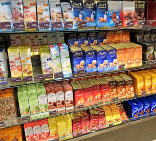 Auslagen der Lindt Boutique Düsseldorf