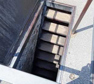 Treppenaufgang zum Turm