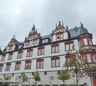 Das Stadthaus am Marktplatz von Coburg