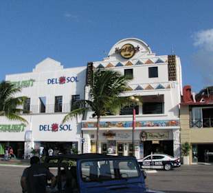 Stadt Cozumel mit tollen Einkaufsmöglichkeiten