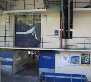 Talstation der Bergbahn Alpspix