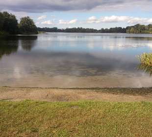 Badestrand am Südufer Lankower See