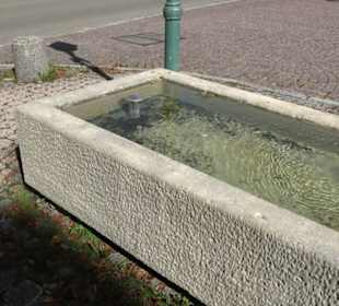 Dorfbrunnen Marienkirche Upfingen