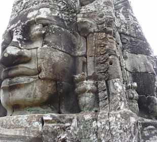 Detail Bayon Tempel