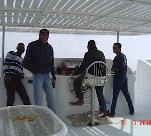 Mohamed und seine Kollegen