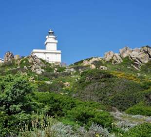 Der alte Leuchtturm am Capo Testa