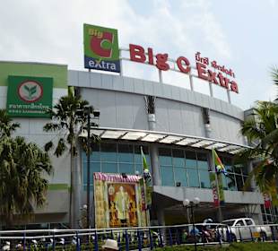 Eingangsbereich Big C Extra an der Central Rd