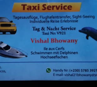 Visitenkarte von Vishal 
