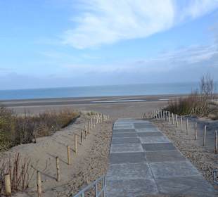 Weg zum Strand