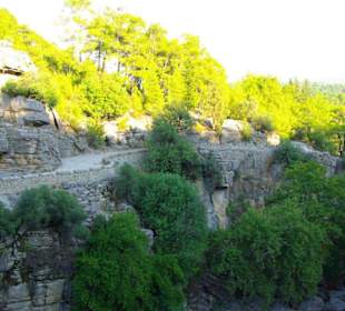 Rafting Selge Landschaft/An- & Abfahrt