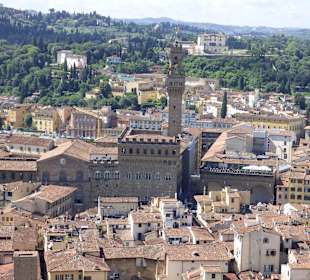 Vista parcial del Casco Histórico de Florencia