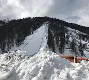 Skipiste in Planitza/ Slowenien