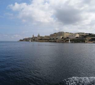 Unterwegs im Hafengebiet von Valletta