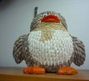 Поделка из ракушек