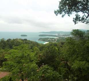 Blick auf Küstenlandschaft